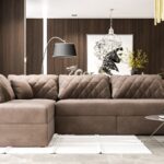 swivel sofa quilted