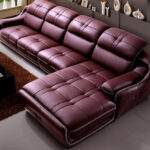 sofas made of eco-leather photo interior