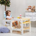 chaise bébé avec fille