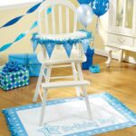 baby chair blue