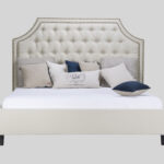 bed with headboard vintage