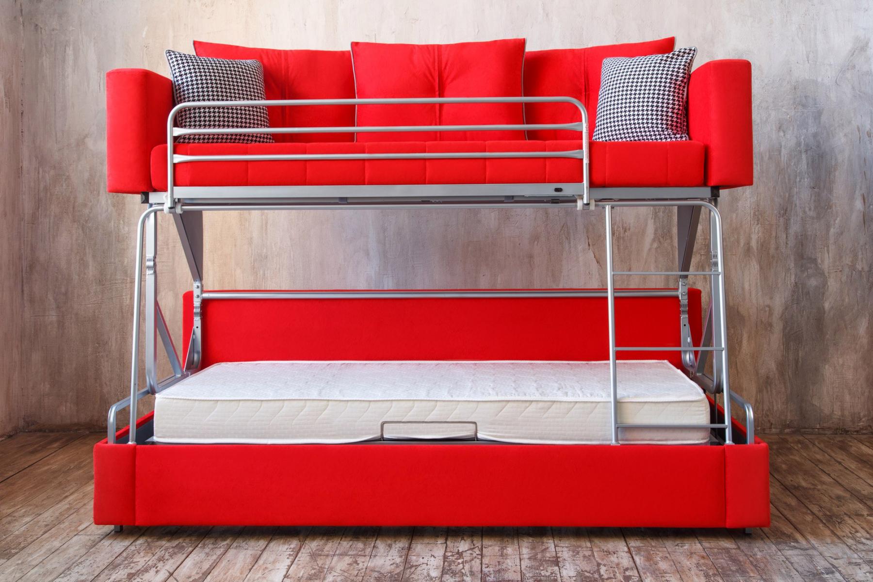 metal convertible sofa