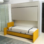 convertible sofa with top shelf