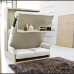 convertible sofa with shelf