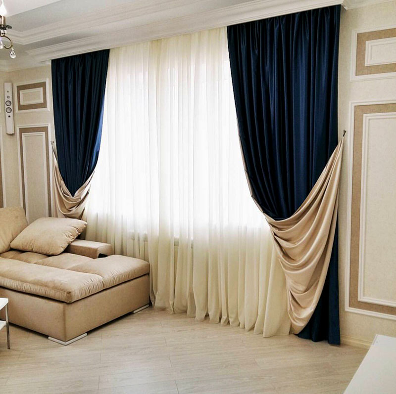 double-sided curtains