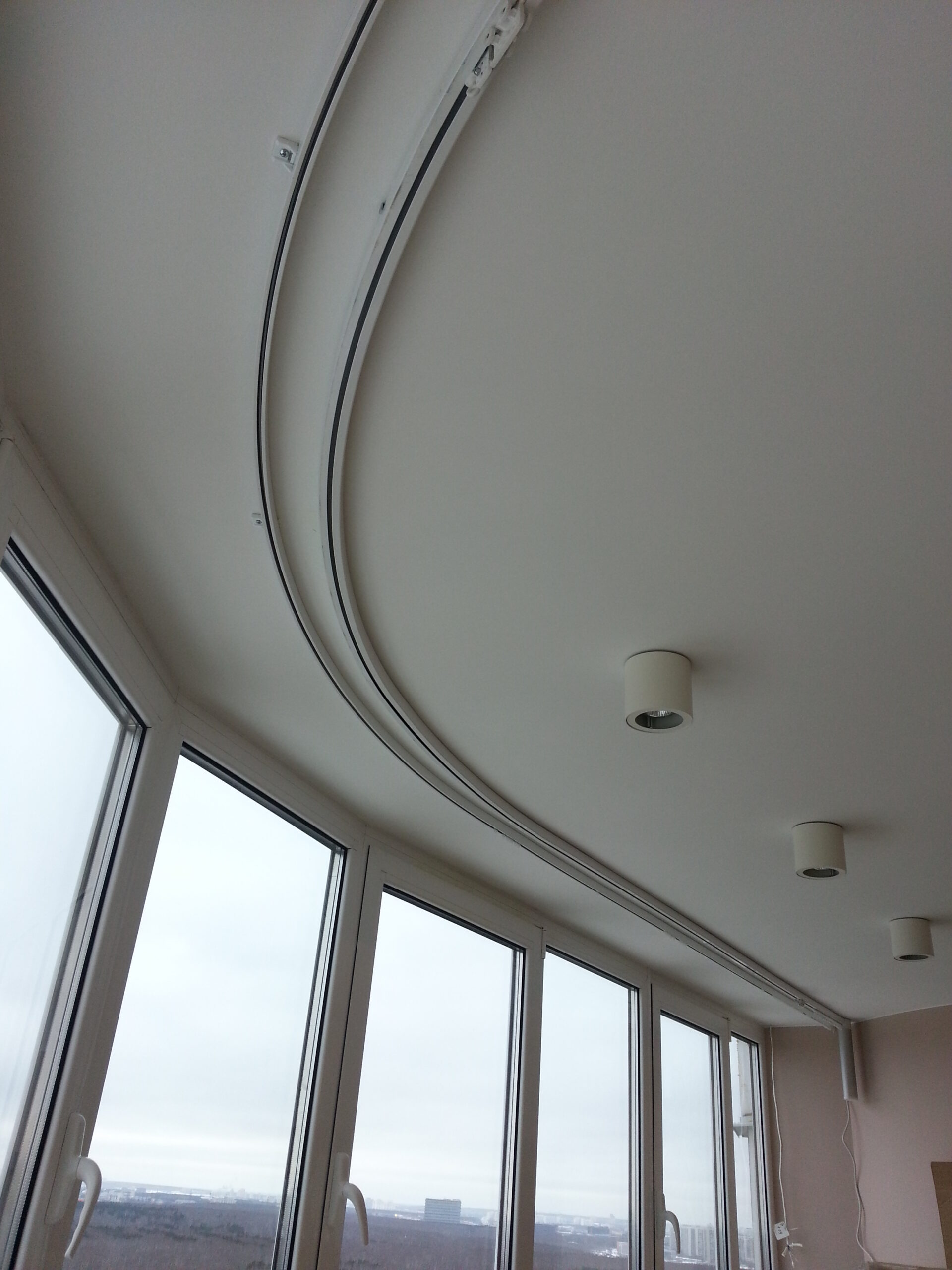 electric cornice in large rooms