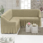 sofa cover frill