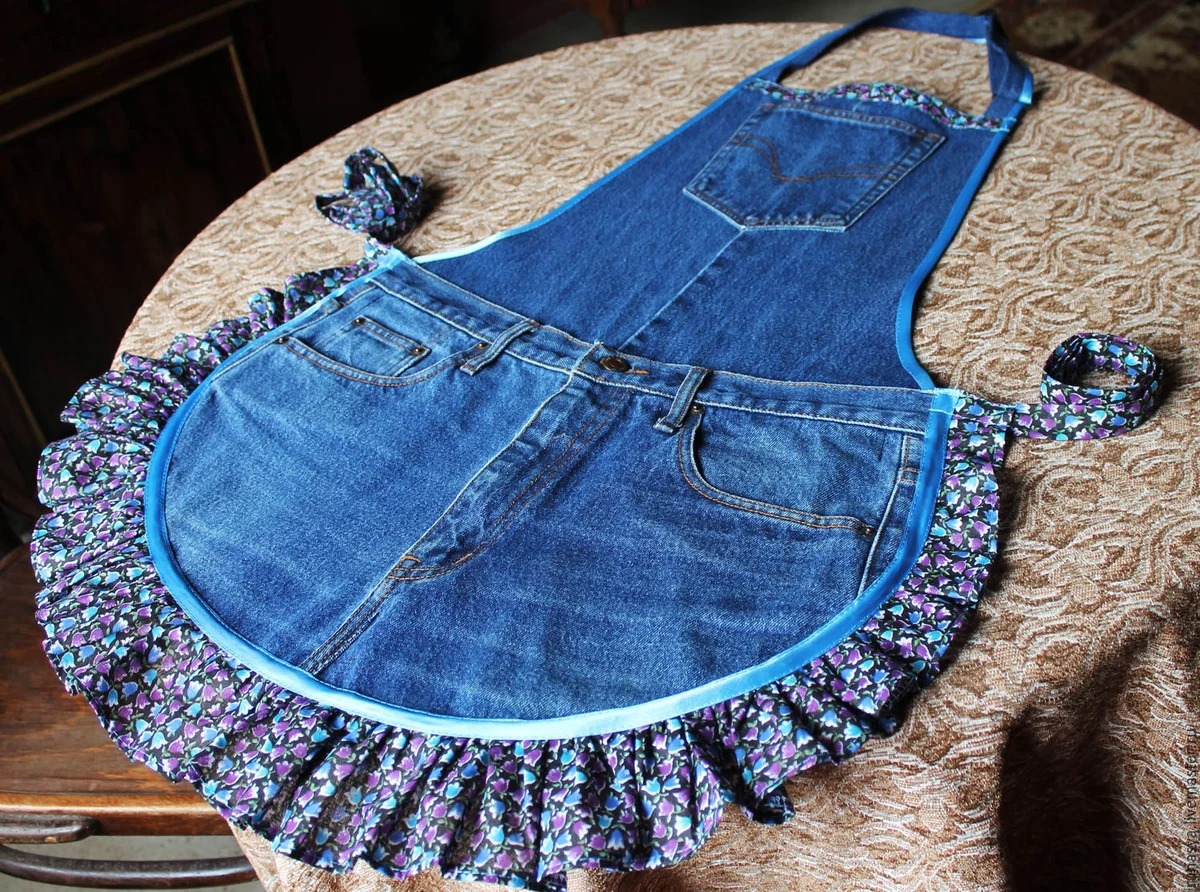 jeans apron