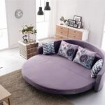 round couch bed