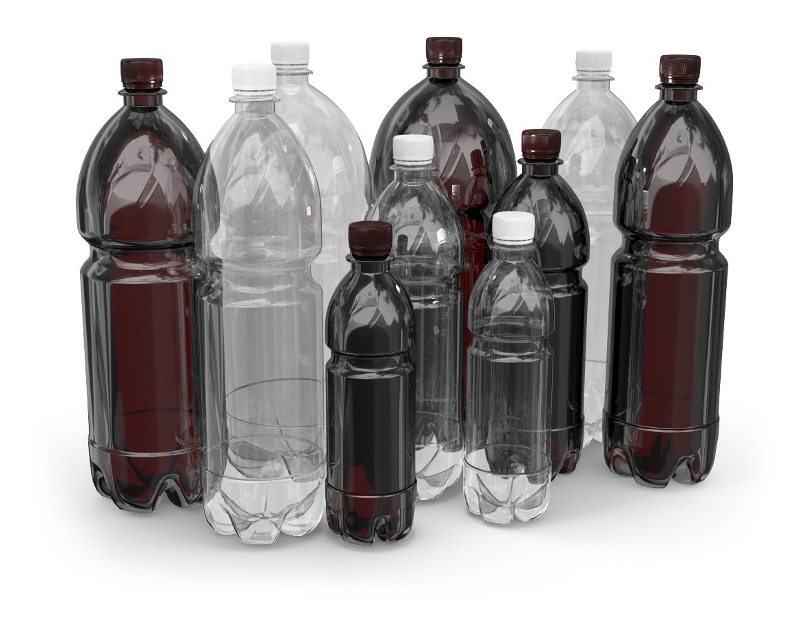 plastic bottles