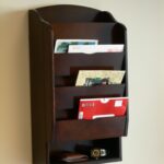 magazine rack with shelves