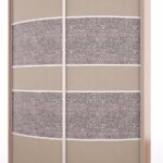 radius wardrobe gray with beige