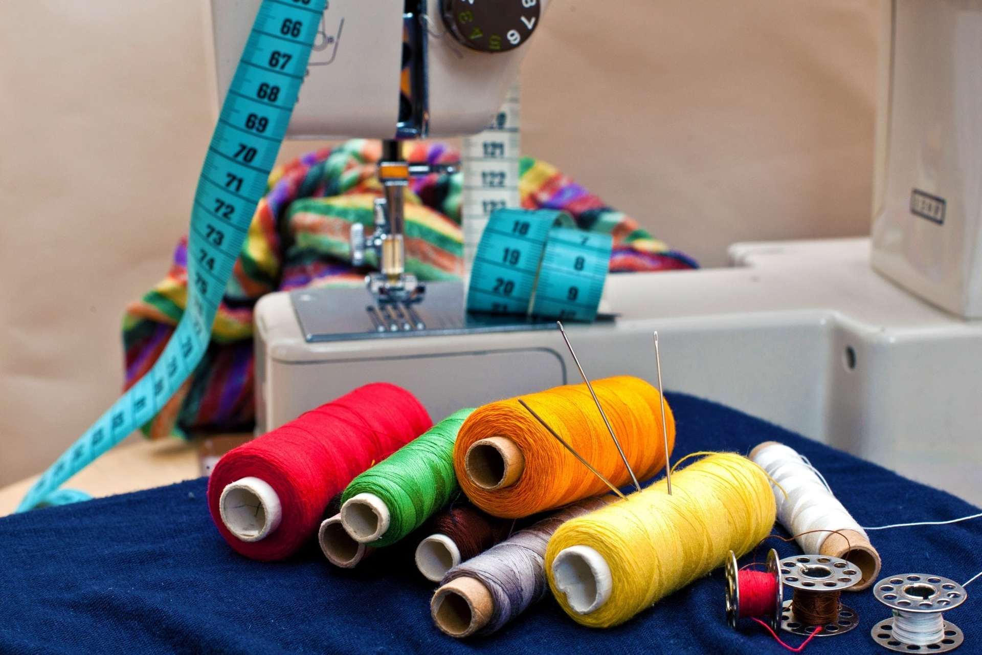 materials for sewing curtains