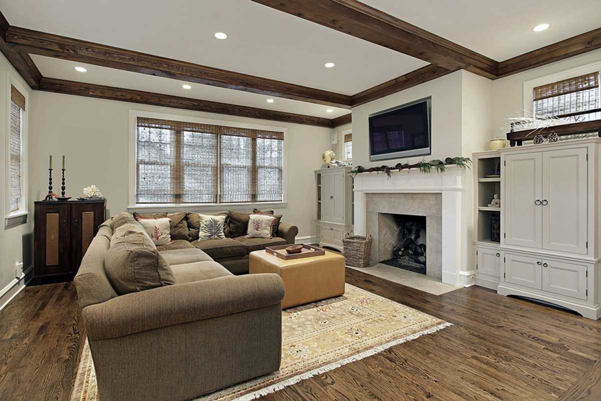 living room interior in a private house