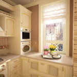 kitchen small light beige