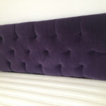 velvet headboard