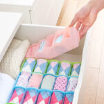 how to store socks in an organizer