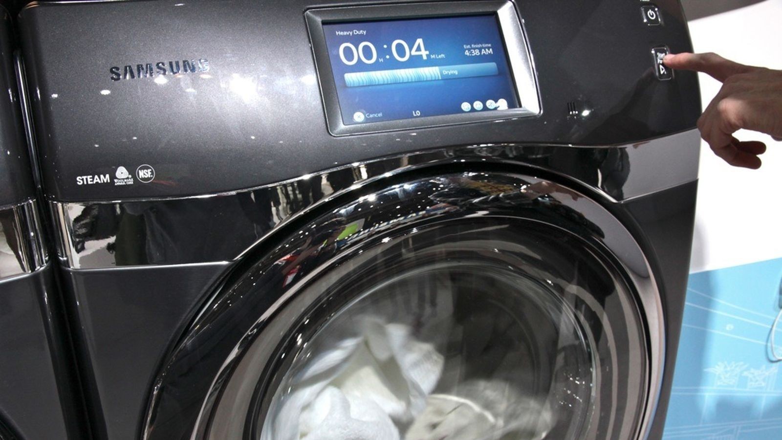 how to drain water from the washer