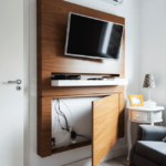 how to hide wires from the TV photo ideas