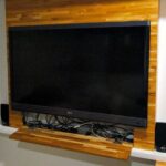 how to hide wires from the TV types of decor