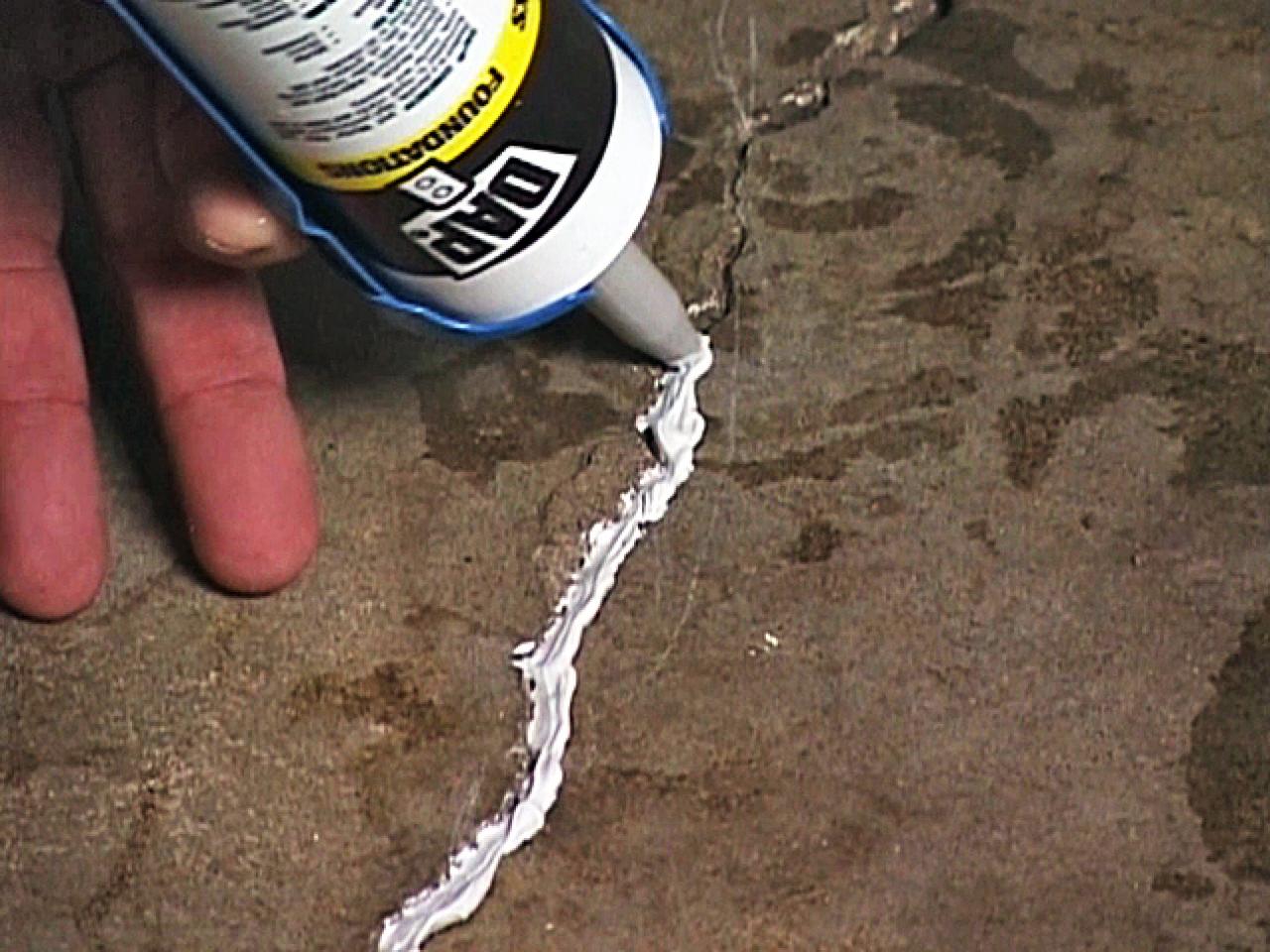 how to seal cracks with glue