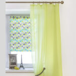 curtain cornice green