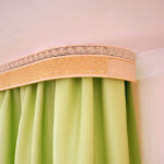 wide curtain rod