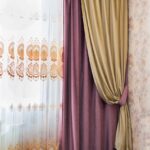 curtains classic purple