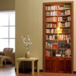 bookcase brown