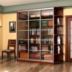 bookcase brown