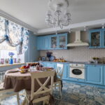 short curtains in the kitchen photo decor