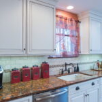 short curtains for kitchen interior