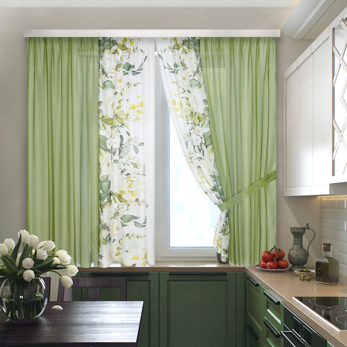 fashion for kitchen curtains