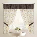 curtains for the kitchen with ruche