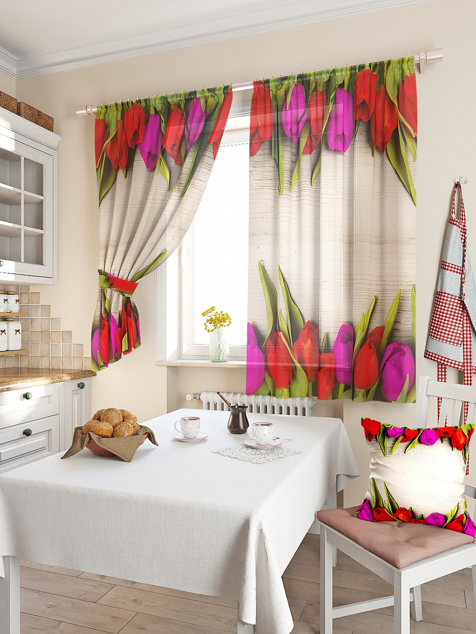 colors of kitchen curtains