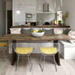 beautiful kitchen tables interior photo