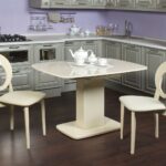 white kitchen table