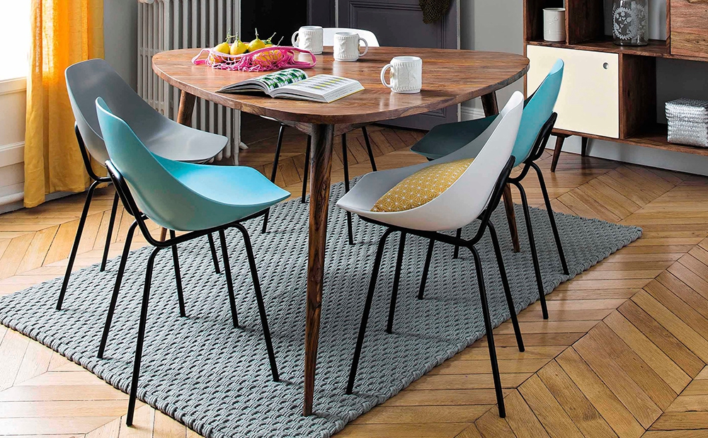 beautiful triangular kitchen tables