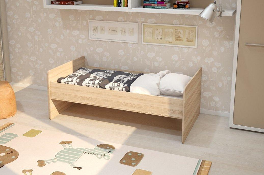 children's bed made of chipboard