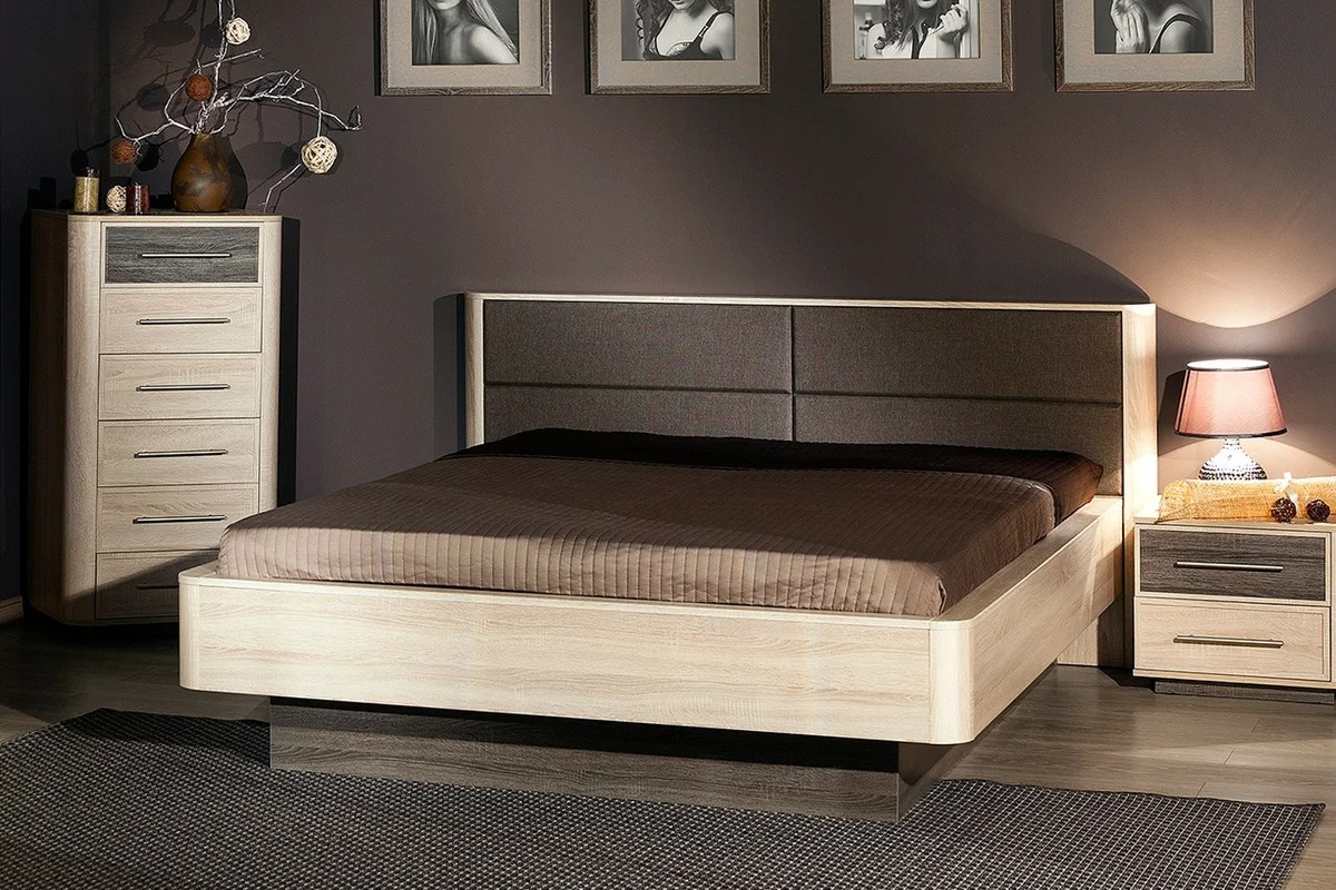 bed from chipboard design photo