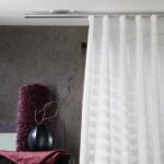 round eaves for curtains decor