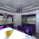 kitchen purple