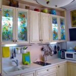 decoupage kitchen painting