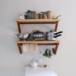 small shelf provence in the kitchen