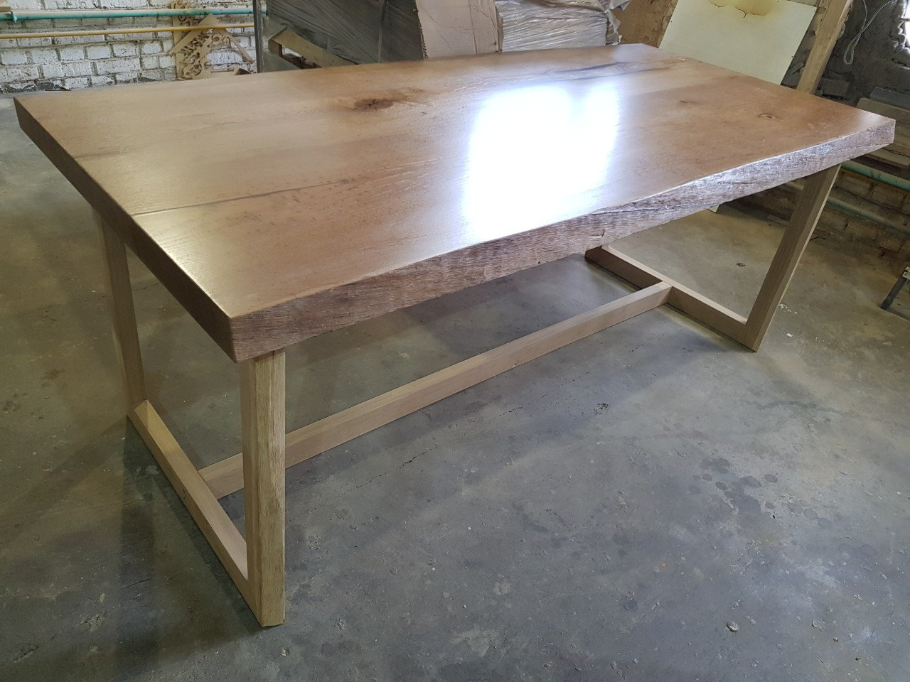 lacquered table