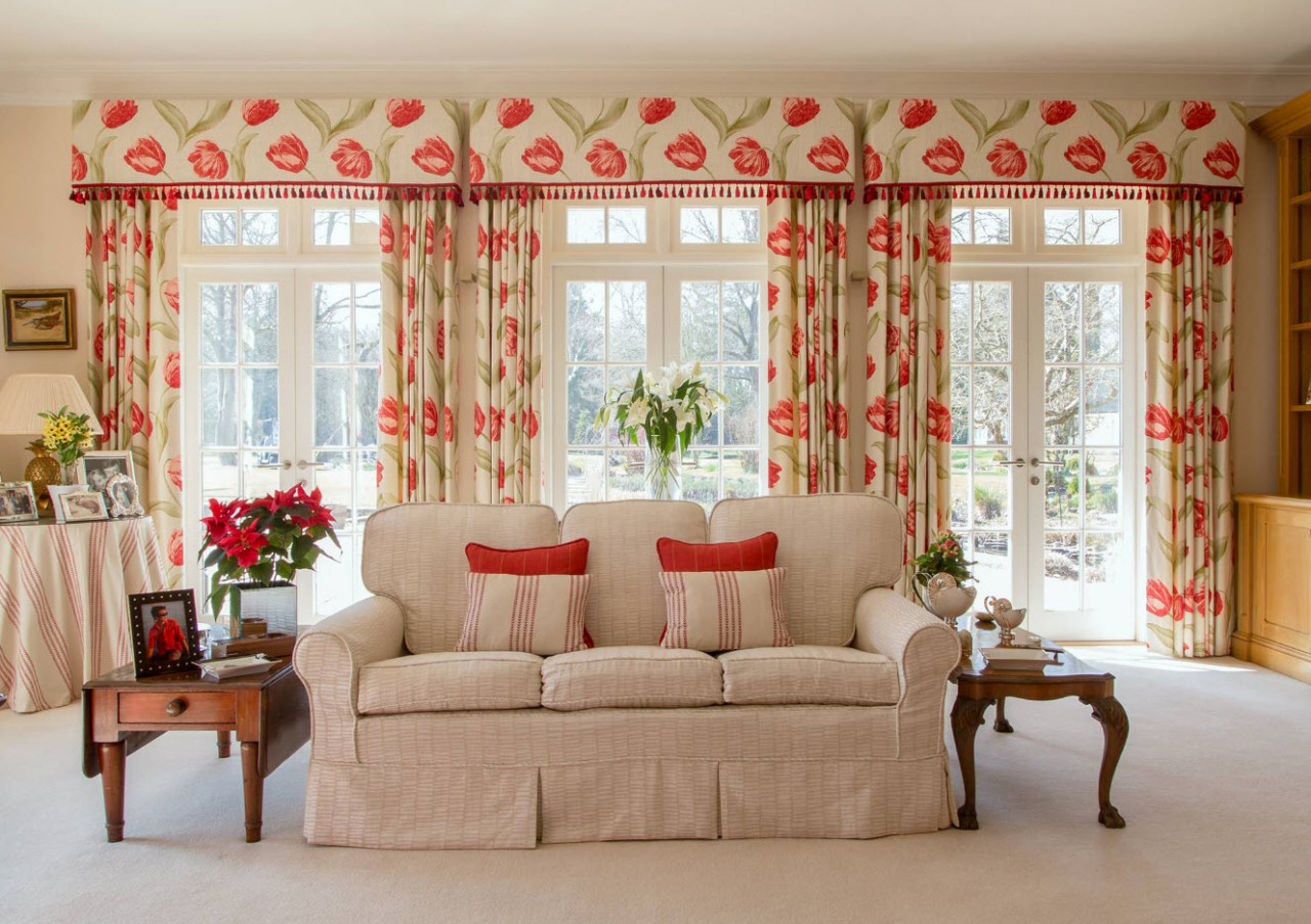 lambrequin for curtains photo ideas