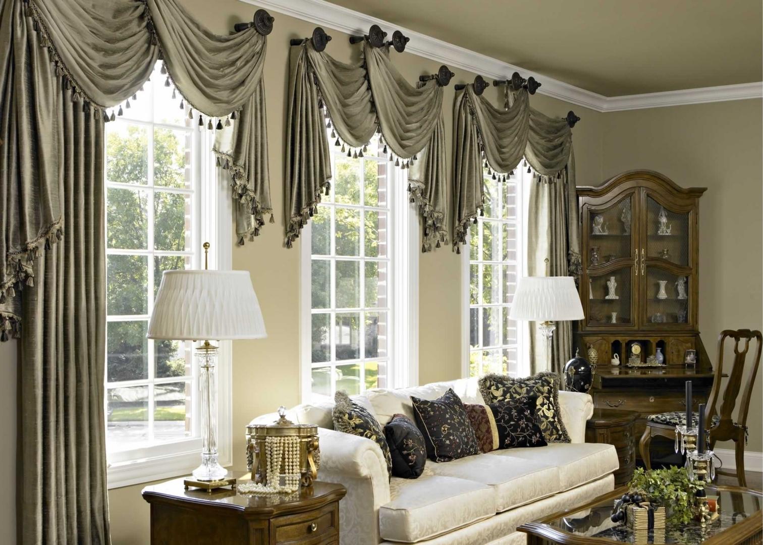 lambrequin for curtains ideas