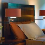 lamps in the bedroom above the bed decor ideas