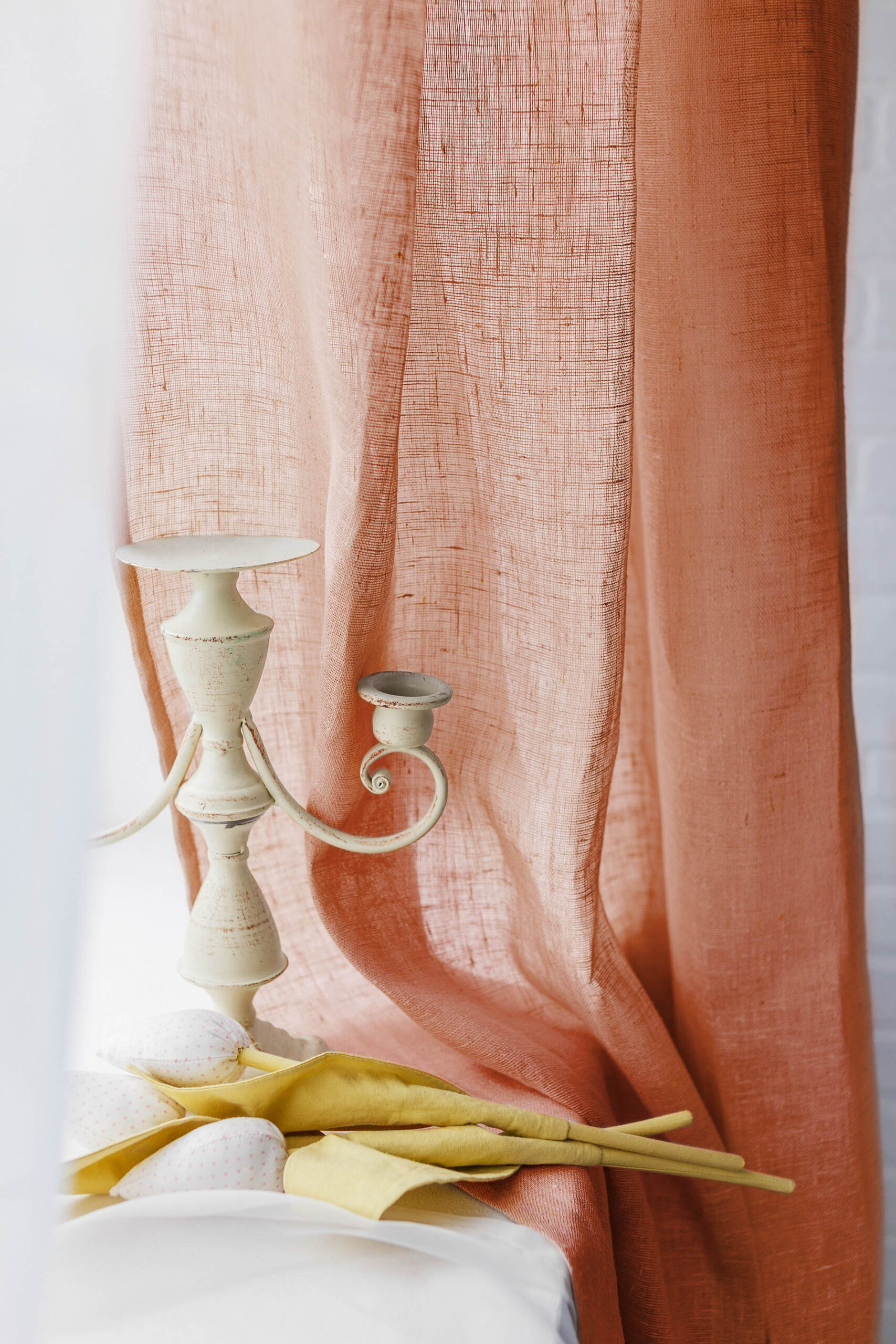 Linen curtains Vasilisa