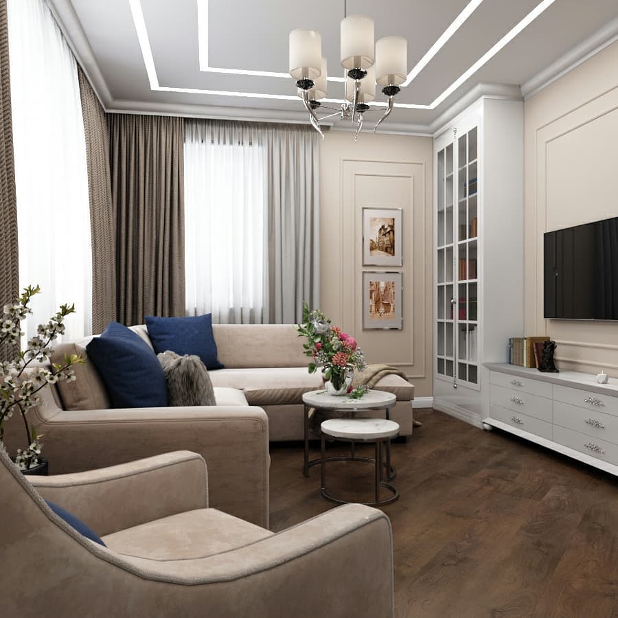 small living room photo design